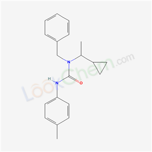 Urea, N-(1-cyclopropylethyl)-N'-(4-methylphenyl)-N-(phenylmethyl)-