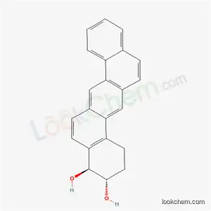 Molecular Structure of 70443-38-8 ((3S,4S)-1,2,3,4-tetrahydrobenzo[k]tetraphene-3,4-diol)