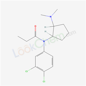 N-(3,4-dichlorophenyl)-N-[2-(dimethylamino)cyclopentyl]propanamide