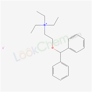 2-benzhydryloxyethyl(triethyl)azanium iodide