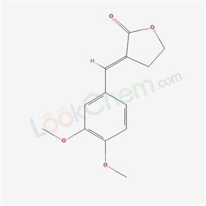 (3E)-3-[(3,4-dimethoxyphenyl)methylidene]oxolan-2-one cas  5443-11-8