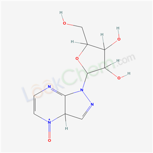 59856-75-6,4-oxo-1-pentofuranosyl-3a,4-dihydro-1H-pyrazolo[3,4-b]pyrazin-4-ium,