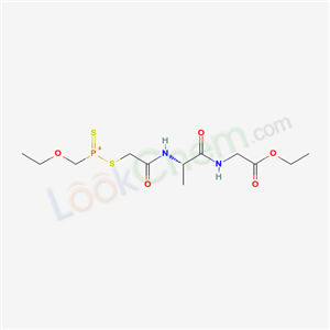 68030-47-7,ethyl N-({[(ethoxymethyl)(thioxo)phosphonio]sulfanyl}acetyl)-L-alanylglycinate,