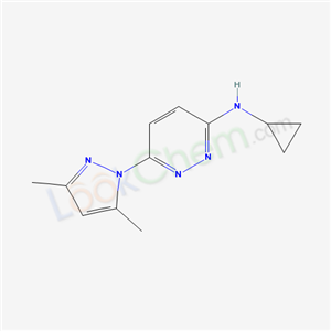 70588-99-7,N-cyclopropyl-6-(3,5-dimethyl-1H-pyrazol-1-yl)pyridazin-3-amine,