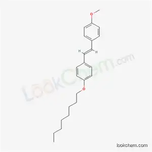 Molecular Structure of 35135-46-7 (1-methoxy-4-{(E)-2-[4-(octyloxy)phenyl]ethenyl}benzene)