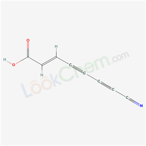 (E)-7-Cyano-2-heptene-4,6-diynoic acid