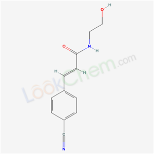 43196-23-2,N-(2-Hydroxyethyl)-3-(4-cyanophenyl)propenamide,