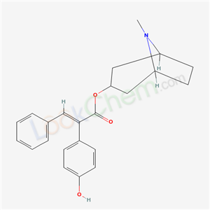 alpha-(p-Hydroxyphenyl)cinnamic acid 3-tropanyl ester