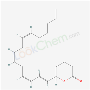 6-[(1E,3Z,6Z,9Z)-pentadeca-1,3,6,9-tetraenyl]oxan-2-one