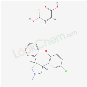 Asenapine;Org5222;H-Dibenz[2,3:6,7]oxepino[4,5-c]pyrrole,5-chloro-2,3,3a,12b-tetrahydro-2-methyl-,(3aS,12bS)-