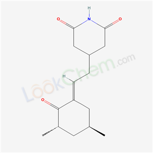 2,6-PIPERIDINEDIONE,4-(2-(3,5-DIMETHYL-2-OXOCYCLOHEXYLIDENE)ETHYL)-,(3S-TRANS)-