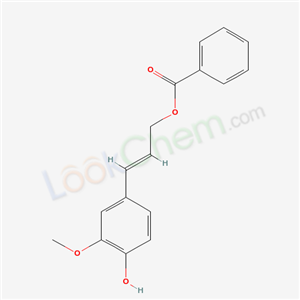 Phenol, 4-[3-(benzoyloxy)-1-propenyl]-2-methoxy-