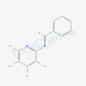 68871-01-2,3,4,5,6-tetrachloro-N-[(E)-phenylmethylidene]pyridin-2-amine,