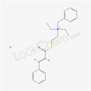 50655-06-6,N-benzyl-N,N-diethyl-2-{[(2E)-3-phenylprop-2-enoyl]sulfanyl}ethanaminium bromide,