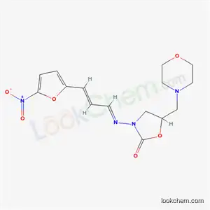 5-(Morpholinomethyl)-3-((3-(5-nitro-2-furyl)allylidene)amino)-2-oxazolidinone