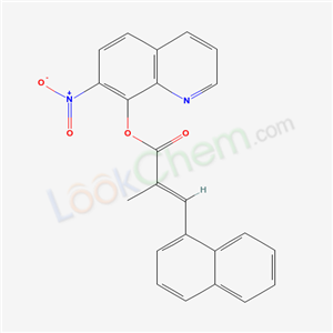 55540-54-0,7-nitroquinolin-8-yl (2E)-2-methyl-3-naphthalen-1-ylprop-2-enoate,