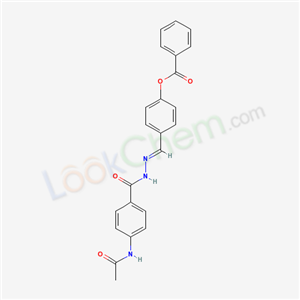 55901-33-2,4-[(E)-{2-[4-(acetylamino)benzoyl]hydrazinylidene}methyl]phenyl benzoate,