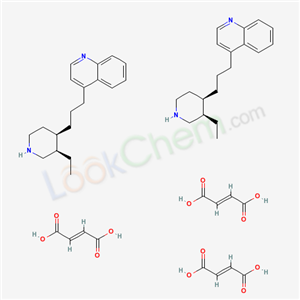 65843-84-7,4-{3-[(3R,4R)-3-ethylpiperidin-4-yl]propyl}quinoline (2E)-but-2-enedioate (2:3),