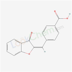 70170-77-3,4-[(E)-(3-oxo-1-benzofuran-2(3H)-ylidene)methyl]benzoic acid,