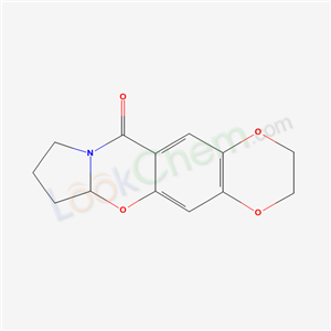 11H-1,4-Dioxino[2,3-g]pyrrolo[2,1-b][1,3]benzoxazin-11-one, 2,3,6a,7,8,9-hexahydro-