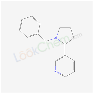 (-)-3-(1-(Phenylmethyl)-2-pyrrolidinyl)pyridine