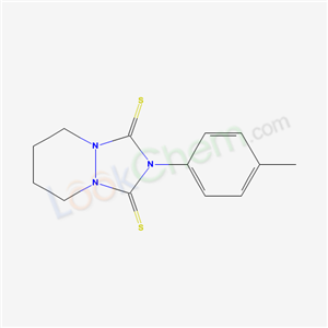 58744-92-6,2-(4-methylphenyl)tetrahydro-1H-[1,2,4]triazolo[1,2-a]pyridazine-1,3(2H)-dithione,