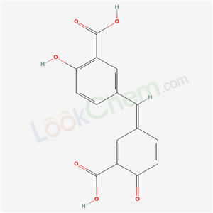 5-[(Z)-(3-carboxy-4-oxocyclohexa-2,5-dien-1-ylidene)methyl]-2-hydroxybenzoic acid