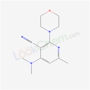 137440-95-0,4-(dimethylamino)-6-methyl-2-(morpholin-4-yl)pyridine-3-carbonitrile,