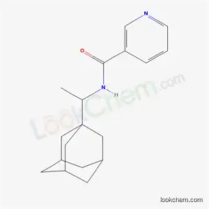 N-[1-(tricyclo[3.3.1.1~3,7~]dec-1-yl)ethyl]pyridine-3-carboxamide