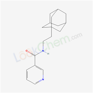 N-[2-(1-adamantyl)ethyl]pyridine-3-carboxamide