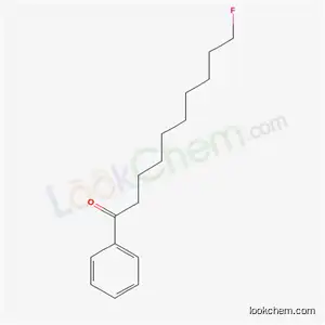Molecular Structure of 399-24-6 (10-Fluoro-1-phenyl-1-decanone)