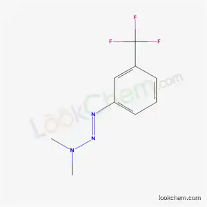 Molecular Structure of 402-38-0 (3,3-Dimethyl-1-[3-(trifluoromethyl)phenyl]triazene)