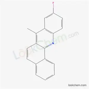 Molecular Structure of 482-41-7 (9-Fluoro-7-methylbenz[c]acridine)