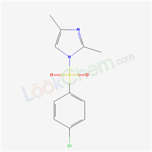 5804-68-2,1-[(4-chlorophenyl)sulfonyl]-2,4-dimethyl-1H-imidazole,