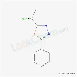 Molecular Structure of 36770-21-5 (2-(1-Chloroethyl)-5-phenyl-1,3,4-oxadiazole)