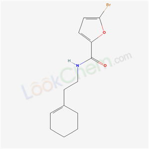 6670-68-4,5-bromo-N-[2-(cyclohex-1-en-1-yl)ethyl]furan-2-carboxamide,