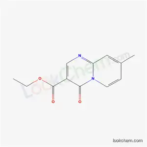 Molecular Structure of 5435-82-5 (7-Methyl-4-oxo-4H-pyrido[1,2-a]pyrimidine-3-carboxylic acid ethyl ester)