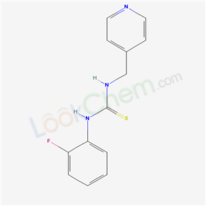 3-(2-fluorophenyl)-1-(pyridin-4-ylmethyl)thiourea