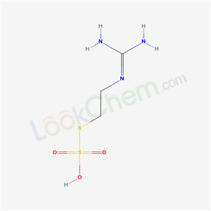 7176-65-0,Thiosulfuric acid S-[2-[(aminoiminomethyl)amino]ethyl] ester,