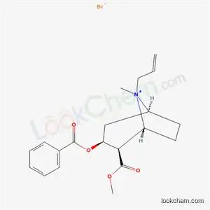 (1R,2R,3S,5S)-3-(benzoyloxy)-2-(methoxycarbonyl)-8-methyl-8-(prop-2-en-1-yl)-8-azoniabicyclo[3.2.1]octane bromide