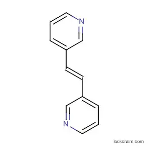 Molecular Structure of 14987-84-9 (Pyridine, 3,3'-(1,2-ethenediyl)bis-, (E)-)