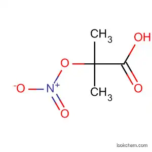 Molecular Structure of 1617-35-2 (2-Methyl-2-(nitrooxy)propanoic acid)