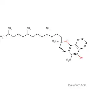 Molecular Structure of 19274-66-9 (2H-Naphtho[1,2-b]pyran-6-ol, 2,5-dimethyl-2-(4,8,12-trimethyltridecyl)-)