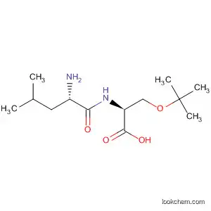 Molecular Structure of 33514-65-7 (L-Serine, O-(1,1-dimethylethyl)-N-L-leucyl-)