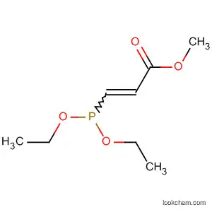 Molecular Structure of 3944-25-0 (2-Propenoic acid, 3-(diethoxyphosphinyl)-, methyl ester)