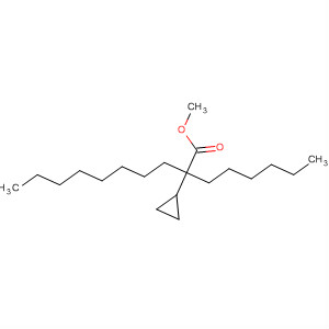 Cyclopropaneoctanoic acid, 2-octyl-, methyl ester, trans-