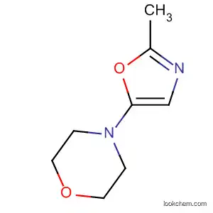 Molecular Structure of 53422-94-9 (4-(2-Methyloxazol-5-yl)Morpholine)