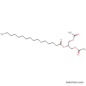 Molecular Structure of 55268-69-4 (Hexadecanoic acid 2-(acetyloxy)-1-[(acetyloxy)methyl]ethyl ester)
