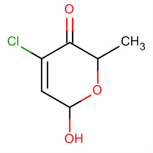 2H-PYRAN-3(6H)-ONE,4-CHLORO-6-HYDROXY-2-METHYL-