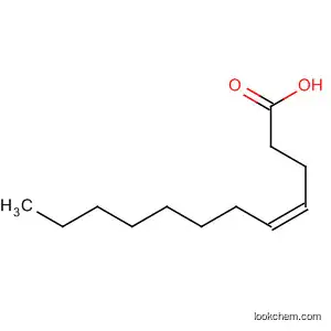 Molecular Structure of 7089-43-2 ((Z)-4-Dodecenoic acid)